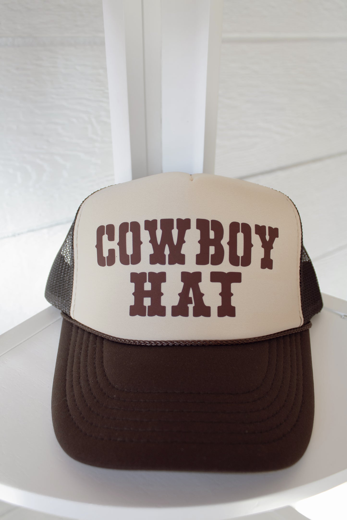 “Cowboy hat” Trucker hat