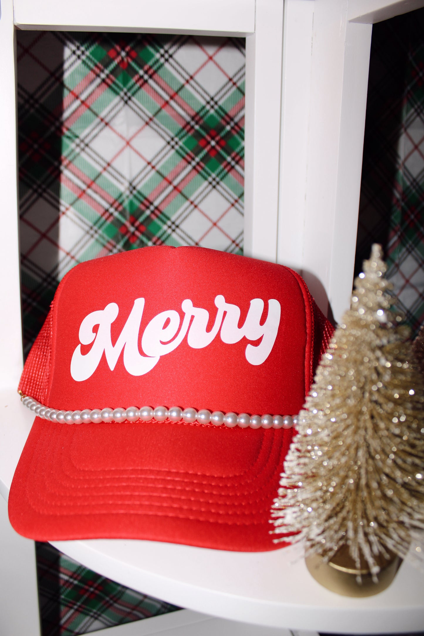 Merry Christmas Trucker hat