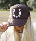 Horseshoe trucker hat